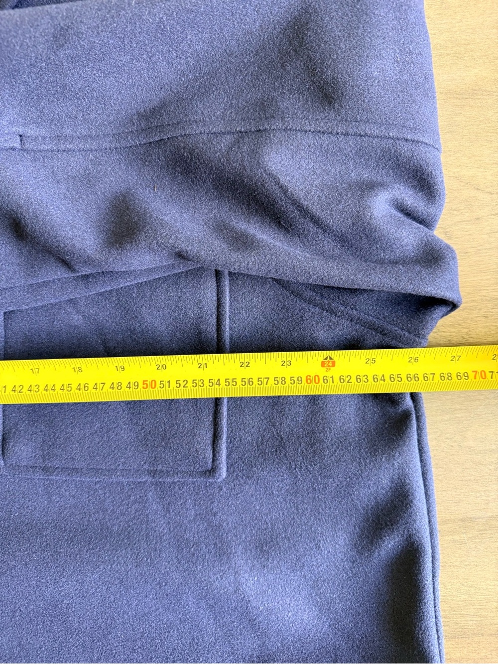 Reitmans Navy Button-Front Jacket - Picture 5 of 6